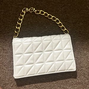 Small white purse
